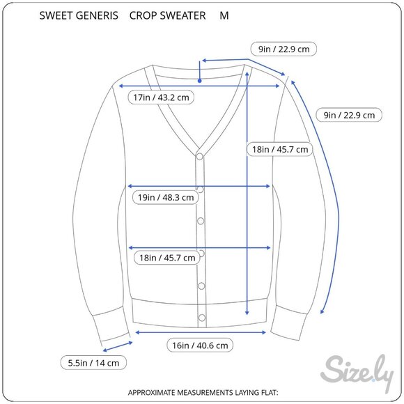 Women Crop Cardigan Size M Cute Red Seahorses Short Sleeves V-Neck Buttons Front - Picture 10 of 10